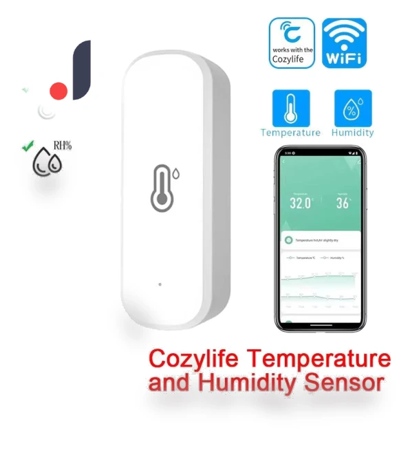 Smart Temperature and Humidity Sensor — Home Climate Control, saimili