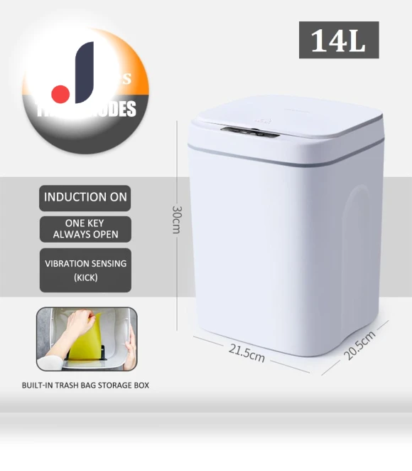 Smart Trash Bin with Wireless Sensor — Kitchen Cans, Lucky Market