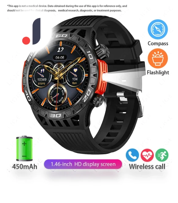 Smart Watch with LED Backlight — Smartwatches, ElectronicsHome