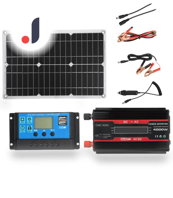 Solar Energy System 4000W — Power Inverters, WJ hey