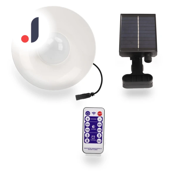 Solar-powered LED umbrella with time controller — Outdoor Umbrella Lighting, Vestidos