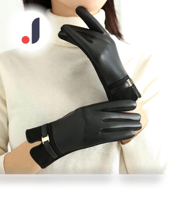 Winter Women's Suede Gloves — Gloves & Mittens, WTEMPO