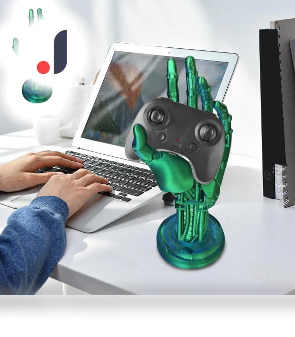 3D Printed Robot Hand — Puppets, Polar Bear