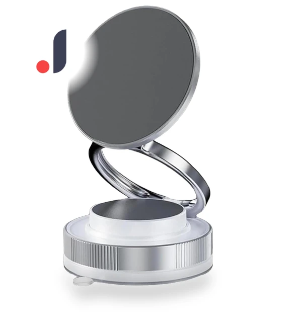Adjustable 360° Vacuum Magnetic Phone Holder — Dashboard Installation Kits, Hong Art