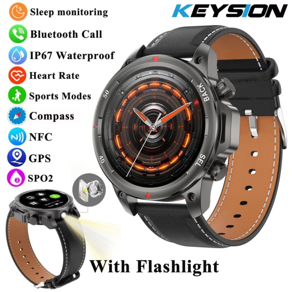 Bluetooth Smart Watch with Health Monitor — Smartwatches, KEYSION