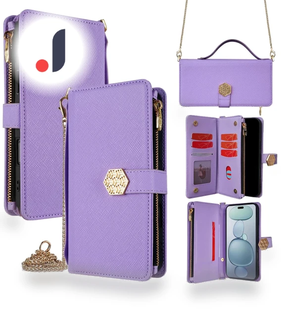 Cross Texture PU Leather+TPU Wallet Case with Strap — Basic Cases, Smartwatch 2025