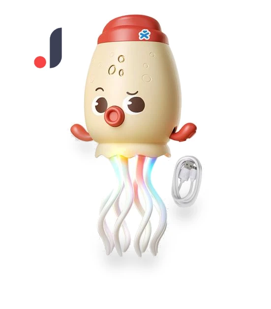 Electric Dancing Octopus Toy with LED Lights — Interactive Learning Devices, Safety toy