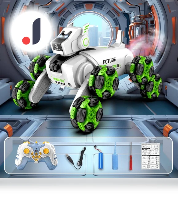 Electric Remote Control Robot Dog Toy — Interactive Figures & Robots, Super Go