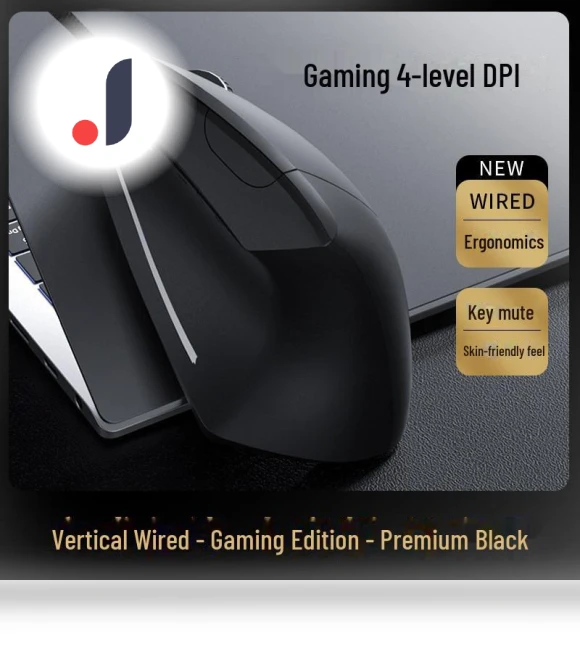 Ergonomic Vertical Wireless Bluetooth Mouse — Mouse Pads, Computer boost