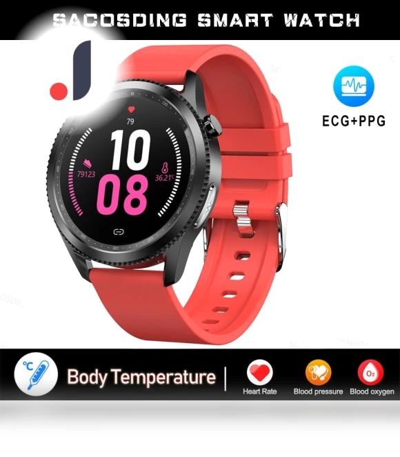 Health Monitoring Smartwatch — Smartwatches, Tiktop2