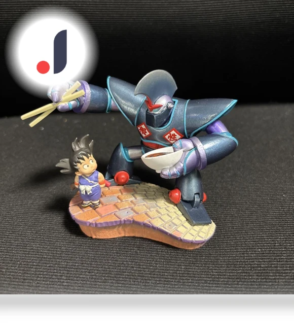 Oolong Robot & Son Goku — Nodding Collectibles, NO BRAND