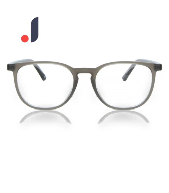 Oval Rimmed Gray Glasses — Smart Glasses, SmartBuy Collection