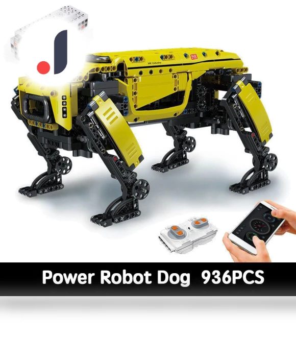 RC Power Robot Dog Building Blocks — Construction Kits, SAMS Online