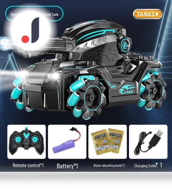 Remote Control with Gesture Sensor and Water Bombs — Interactive Figures & Robots, AI Supermarket