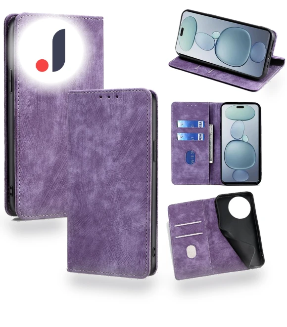 RFID Blocking Wallet Foldable Stand Leather Phone Cover — Phone Accessories, Smartwatch 2025