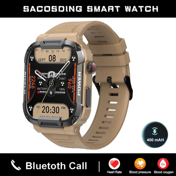 Rugged Military Smartwatch — Smartwatches, Tiktop2