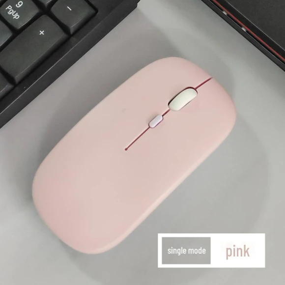 Silent Rechargeable 2.4G Wireless Bluetooth Mouse with Cartoon Pattern — Mouse Pads, Computer boost