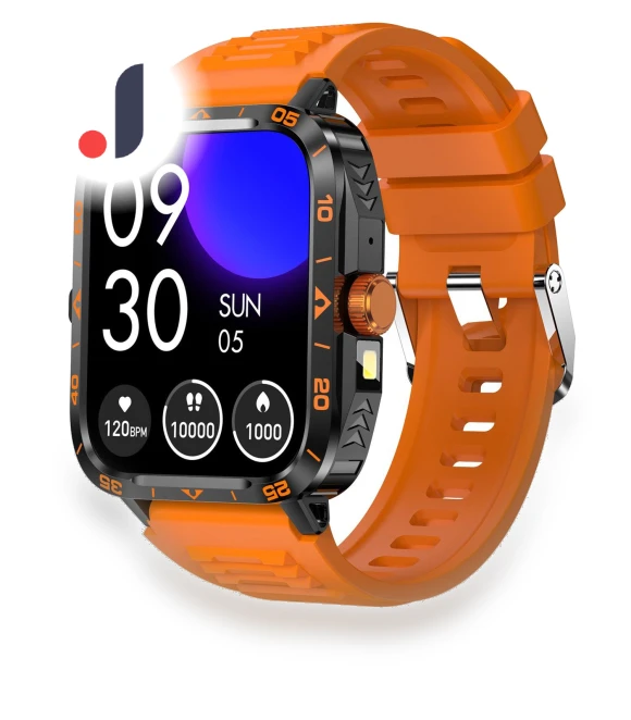 Smart Watch for Calls, Blood Pressure Monitoring, Sleep, Health, Sports with Flashlight — Smartwatches, Tiktkkkk
