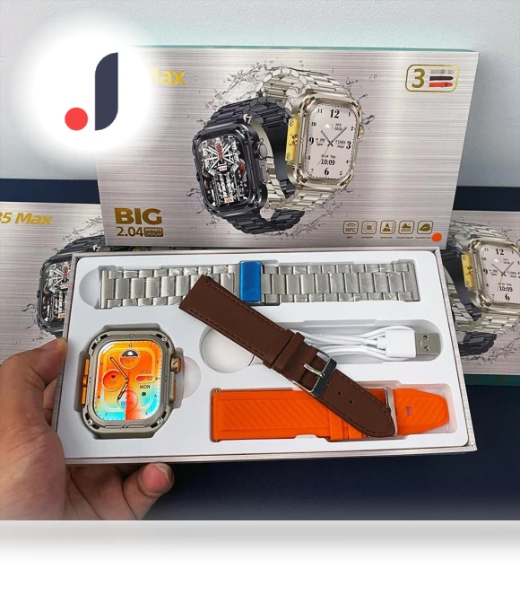 Smart Watch with Three Durable Straps — Wearable Accessories, Best Electronics