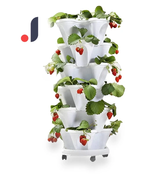 Vertical Stackable Flower Stand — Space-Saving Planters, DOKI DOKI MARKET form NIPPON
