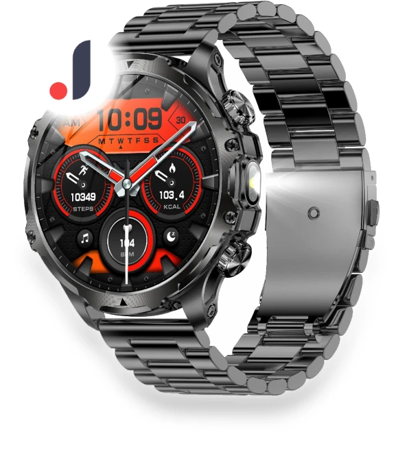 Steel Strap Smart Watch — Smartwatches, Tiktkkkk