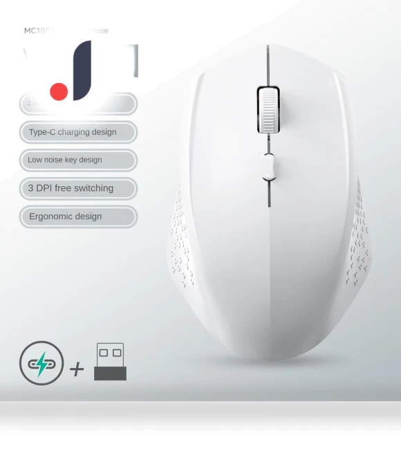 Wireless Silent Rechargeable Gaming Mouse — Gaming Mice, Meiteai-All