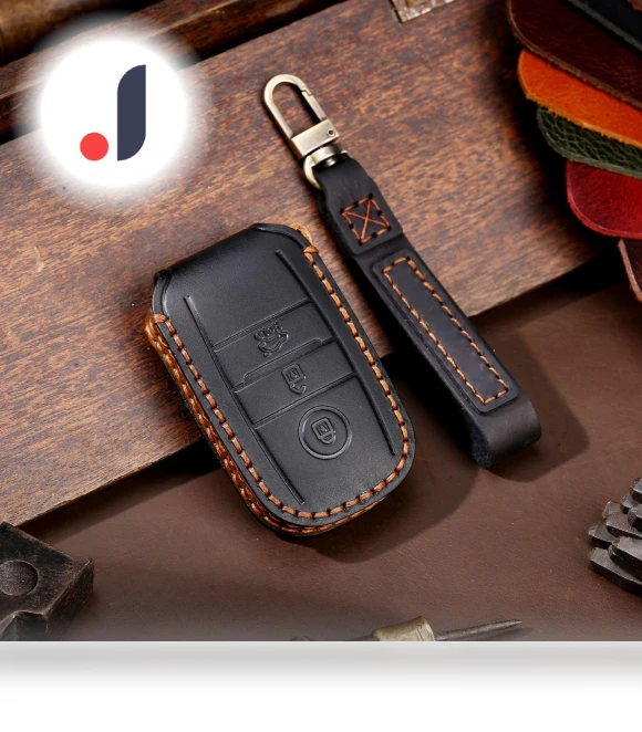 Leather Key Bag — Key Holders & Accessories, Auto Parts Decorate