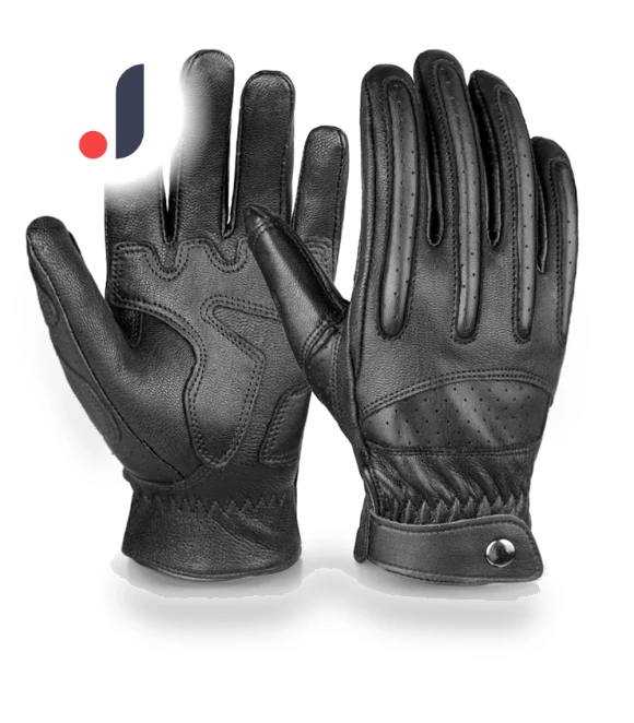 Motorcycle Smartphone Leather Gloves — Gloves, JP Create mege