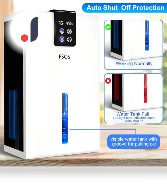 Portable Dehumidifier — Air Moisture Control, First choice