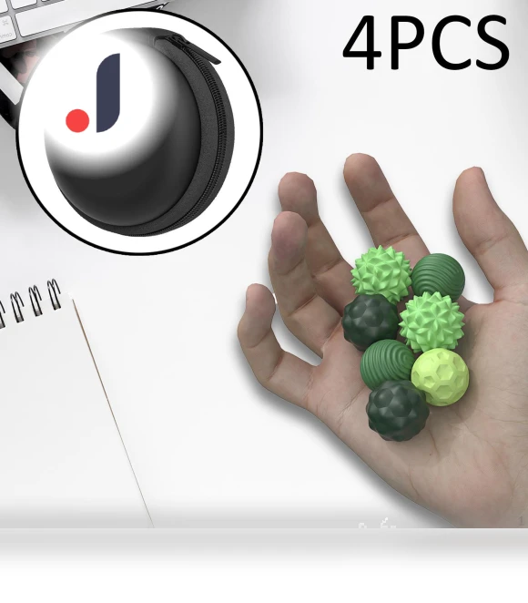 Silicone Touch Sensory Balls Set — Baby Balls & Playtime Essentials, Love DIY