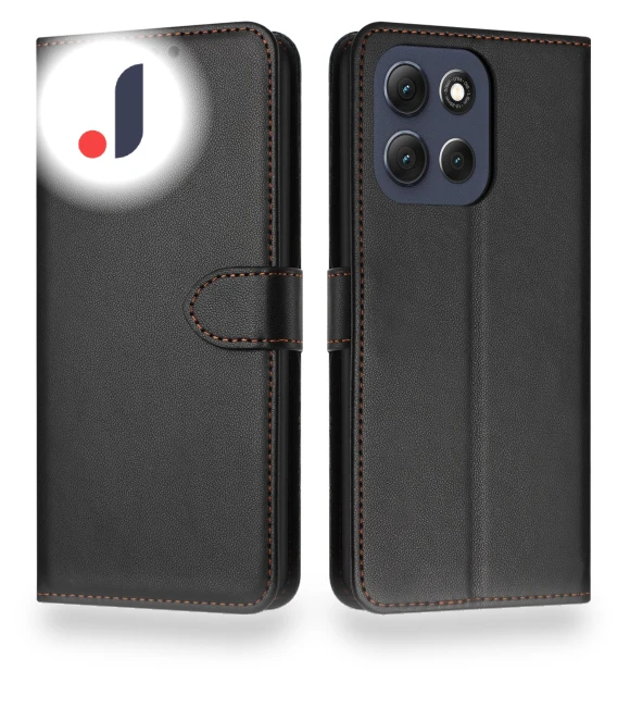 Stand Wallet Leather Phone Cover with Strap — Basic Cases, Smartwatch 2025