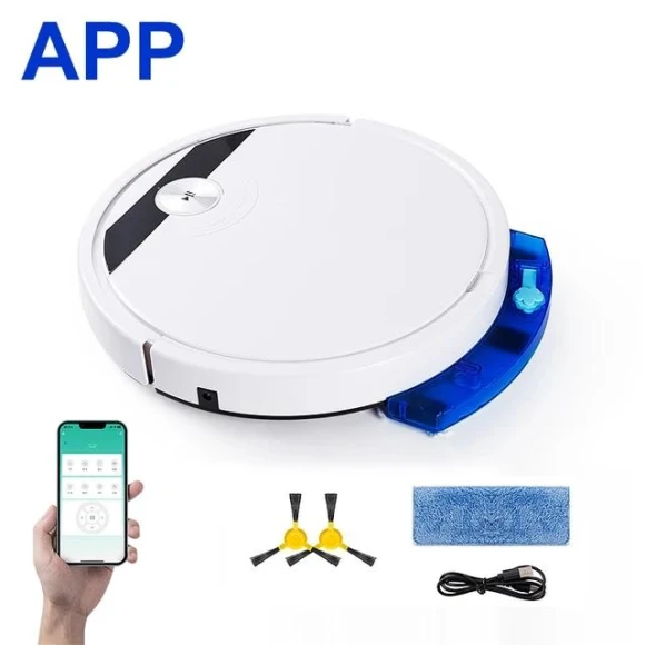Super Quiet Robot Vacuum 5-in-1 — Smart Cleaning Robots, First choice