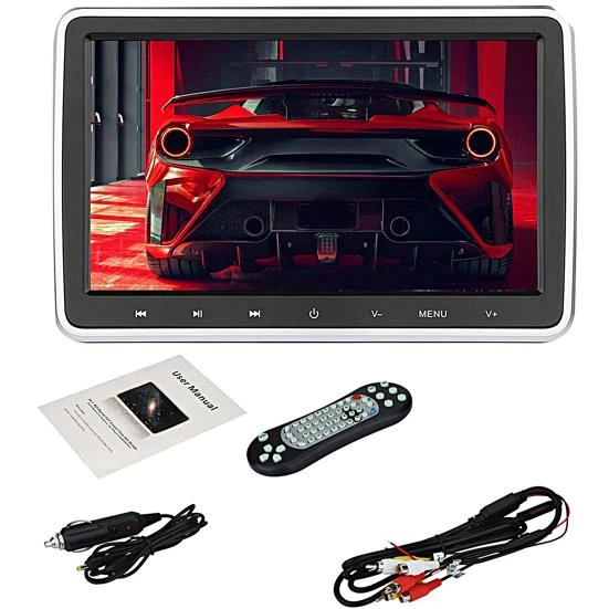 10.1-inch Headrest Car Seat Monitor with Touch Remote Control — In-Car Entertainment Systems, Car Accessories
