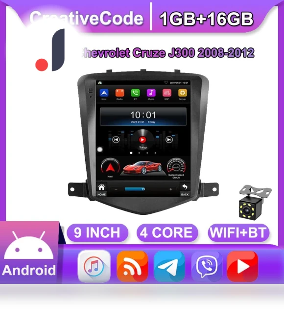2 Din Car Radio with Touch Screen Android — Stereo Receivers, CreativeCode