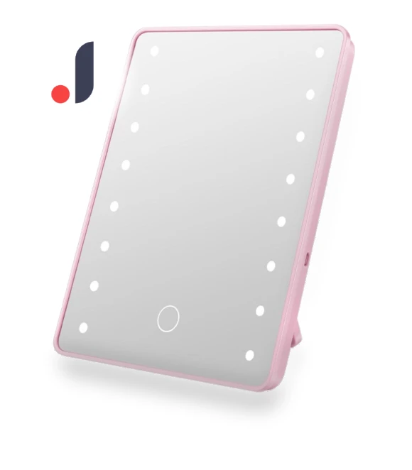 Adjustable Brightness Makeup Mirror — Handheld, allgoodsnews37
