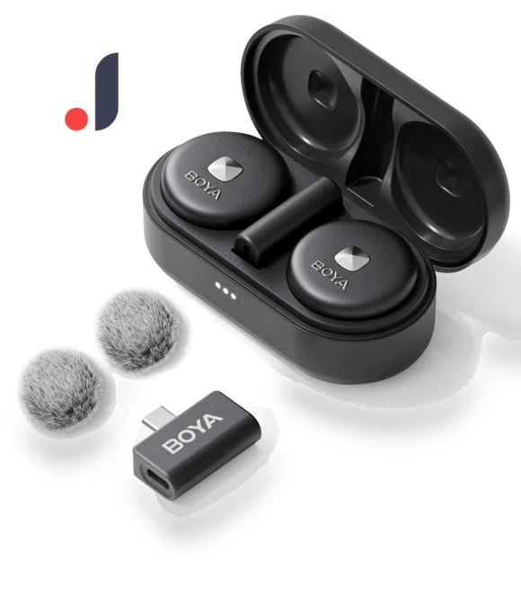 Android Smartphone Wireless Pin Microphone — Microphones, Boya