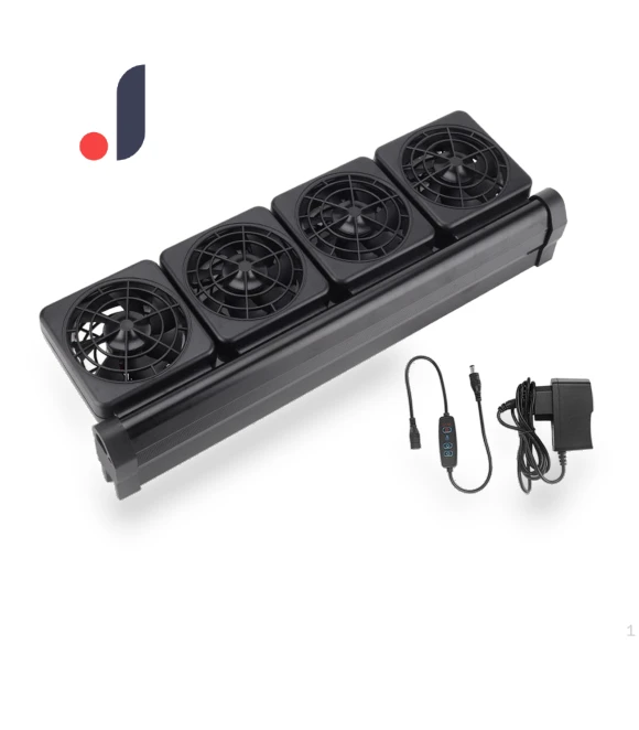 Aquarium Water Cooler with Adjustable Fan Angle — Heaters & Chillers, Moonice
