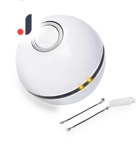 Colorful LED Smart Electric Cat Toys — Balls, JUN JUN