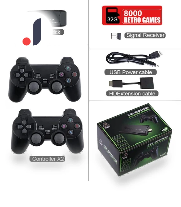 Double Wireless Controller Game Console — GEM Box Gaming, PRISMA