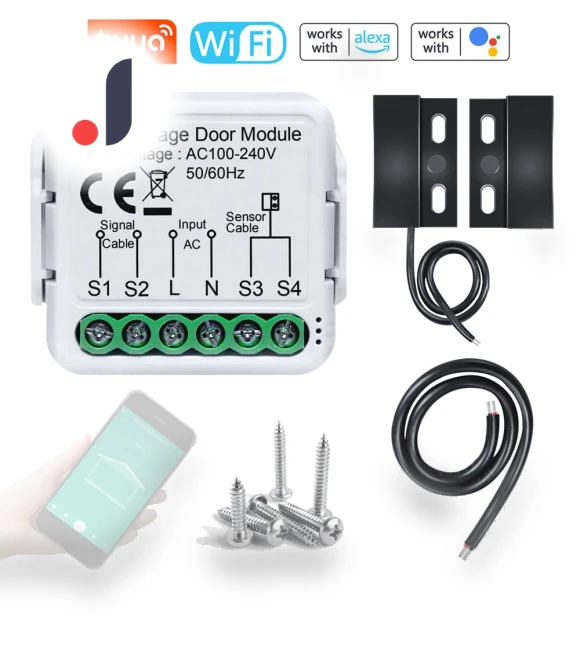 Garage Door Opener Controller — Smart Home Hubs & Controllers, Tuya