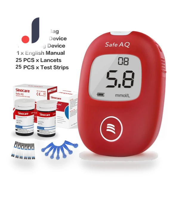 Glucose Level Measurement Kit — Diabetes Monitoring Devices, SINOCARE