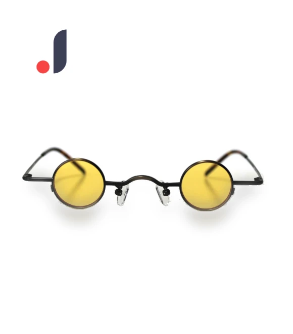 Round Steampunk Kishibe Rohan Sunglasses — Eyewear Collection, Nippon-Mart