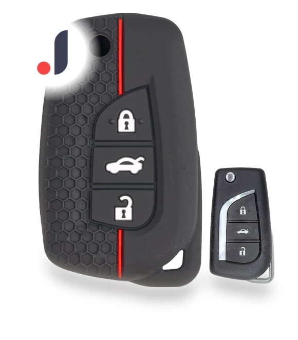 Silicone Remote Control Smart Car Key Fob Cover — Keyless Entry, Xukey-wiper