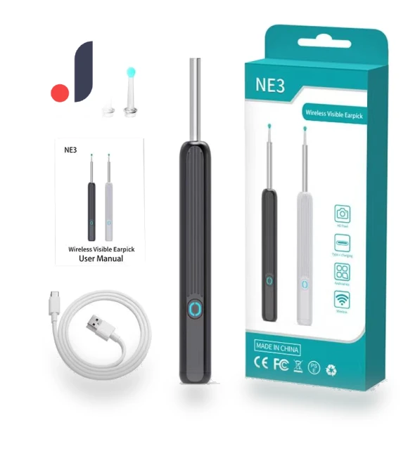 Smart Ear Cleaner with HD Camera App — Syringes, VAORLO