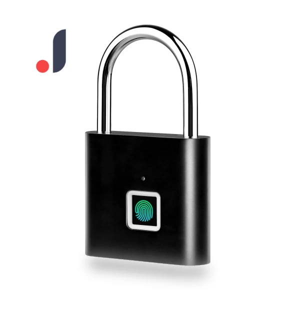 Smart Fingerprint Padlock — Biometric Security, Meterk