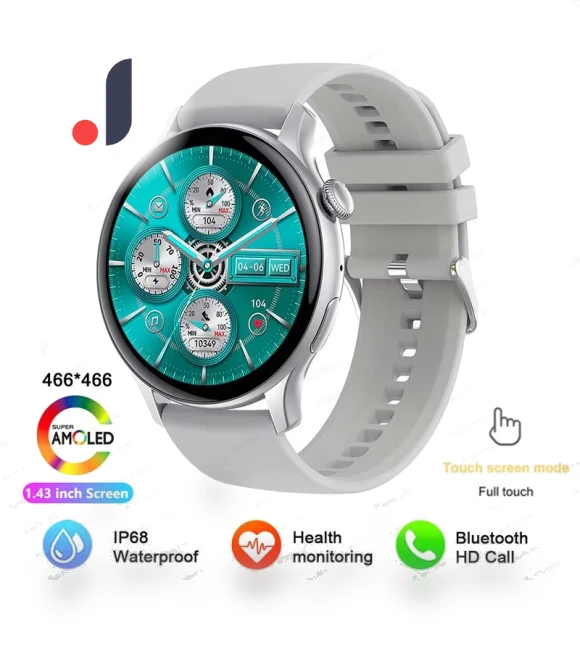 Smart Watch for Women with AMOLED Display — Smartwatches, SAMS Online