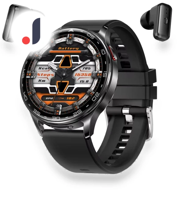 Smart Watch TWS 2-in-1 Bluetooth Headphones with Built-in Speaker — Smartwatches, PRISMA