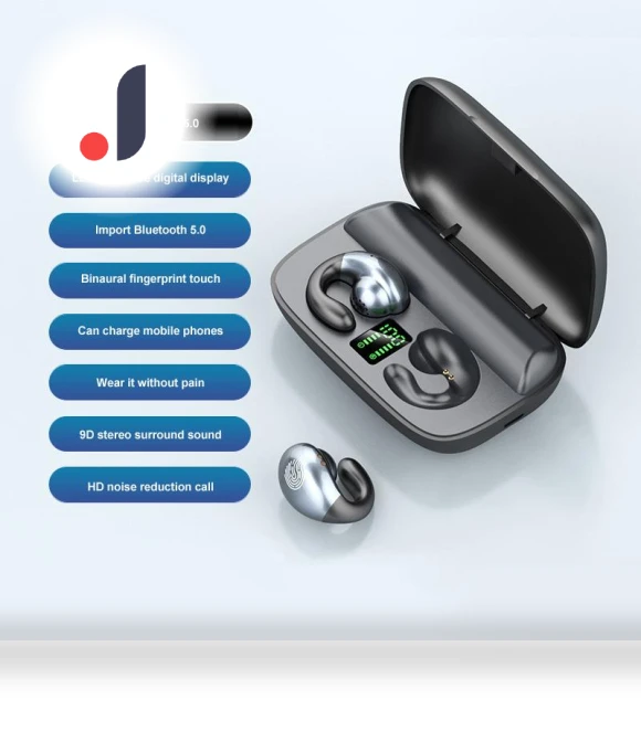 Wireless Bone Conduction Headphones — Over-Ear Headphones, VAORLO