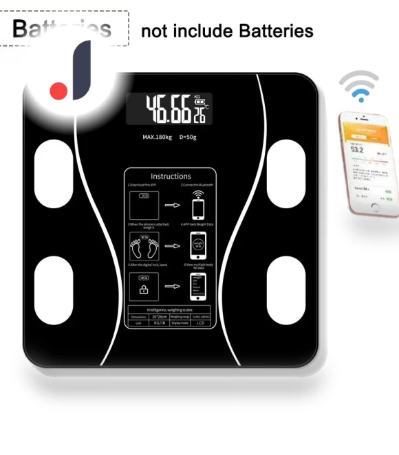 Wireless LED Digital Bathroom Weight Scale — Weight Management Tools, Yiran bag