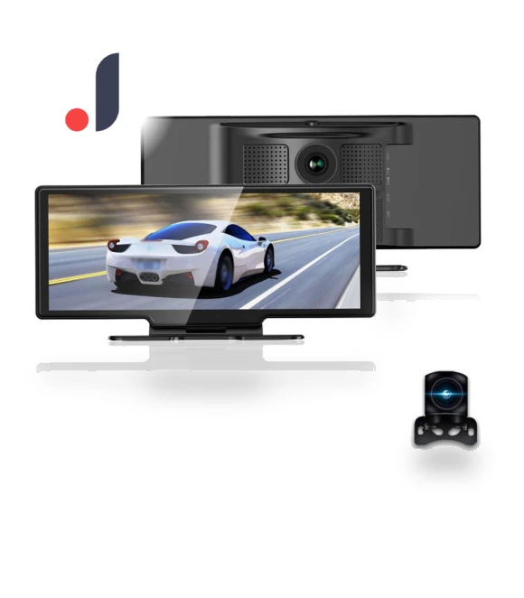 4K DVR Dash Cam with Front and Rear Camera — Dashboard Cameras, Toys Arts